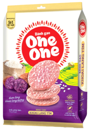 Bánh Gạo One One (khoai lang tím)